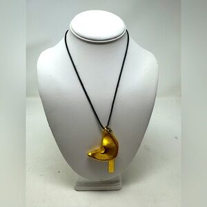 Miriam Haskell Fortune Cookie Necklace